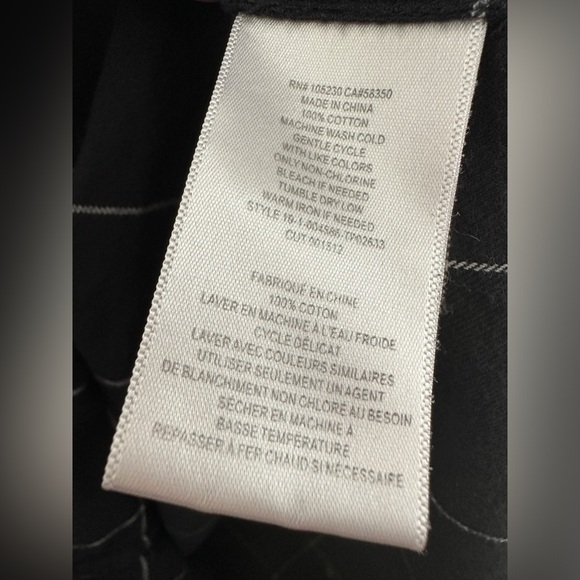 Current Elliot The Helmsman Shirt Office Casual Wear Long Sleeve Button down 2 - Picture 5 of 7